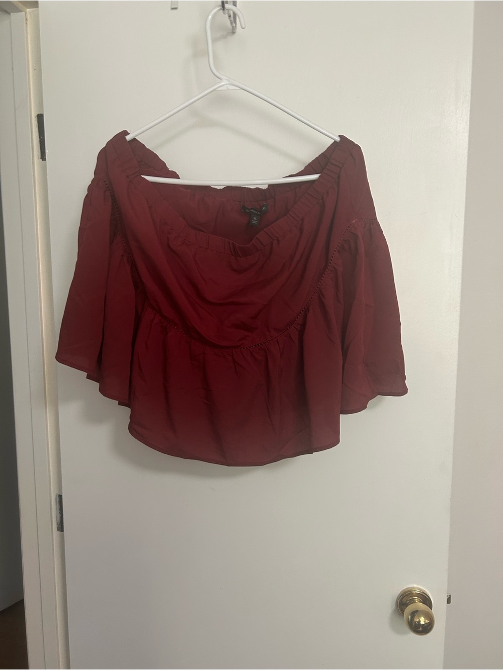 Burgundy Women's Skirt